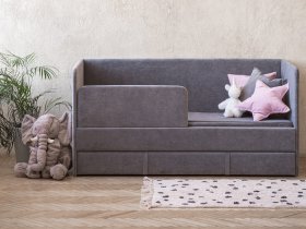 Диван-кровать Happy (темно-серый) в Ордынском - ordynskoe.mebel-nsk.ru | фото