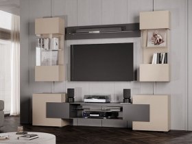 Гостиная Фэнтези (кашемир/графит) в Ордынском - ordynskoe.mebel-nsk.ru | фото