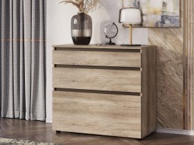 Комод КМ-01 Энигма (венге/дуб каньон) в Ордынском - ordynskoe.mebel-nsk.ru | фото