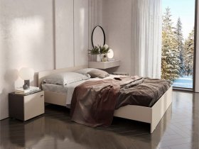 Кровать двухспальная 1,6м Гиза в Ордынском - ordynskoe.mebel-nsk.ru | фото