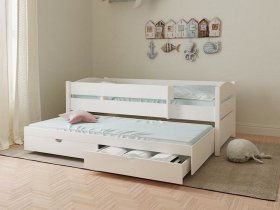 Кровать двухуровневая с ящиками «Лапландия» в Ордынском - ordynskoe.mebel-nsk.ru | фото