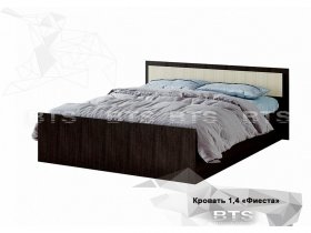 Кровать двуспальная 1,4м LIGHT Фиеста (BTS) в Ордынском - ordynskoe.mebel-nsk.ru | фото