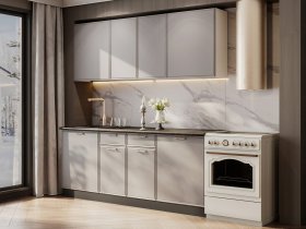 Кухонный гарнитур «Адель» 2,0м (нео) в Ордынском - ordynskoe.mebel-nsk.ru | фото