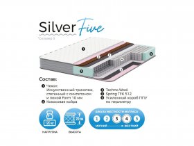 Матрас Silver Five в Ордынском - ordynskoe.mebel-nsk.ru | фото