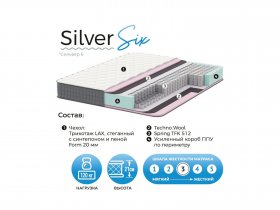 Матрас Silver Six в Ордынском - ordynskoe.mebel-nsk.ru | фото