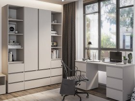 Модульная детская Люмо (кашемир) в Ордынском - ordynskoe.mebel-nsk.ru | фото
