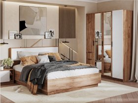 Модульная спальня Орегон в Ордынском - ordynskoe.mebel-nsk.ru | фото