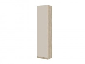 Шкаф Бостон ШК-003 (дуб крафт серый/кашемир) в Ордынском - ordynskoe.mebel-nsk.ru | фото