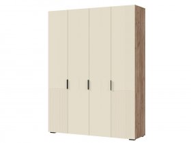Шкаф четырехстворчатый (комби) Соната ШК-04 в Ордынском - ordynskoe.mebel-nsk.ru | фото
