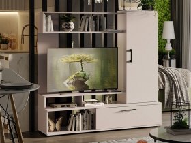 Стенка «Сиена» (кашемир) в Ордынском - ordynskoe.mebel-nsk.ru | фото