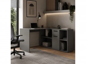 Стол письменный Лайт 03.245 (темно-серый) в Ордынском - ordynskoe.mebel-nsk.ru | фото
